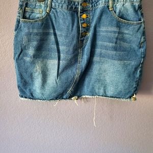 Jean skirt